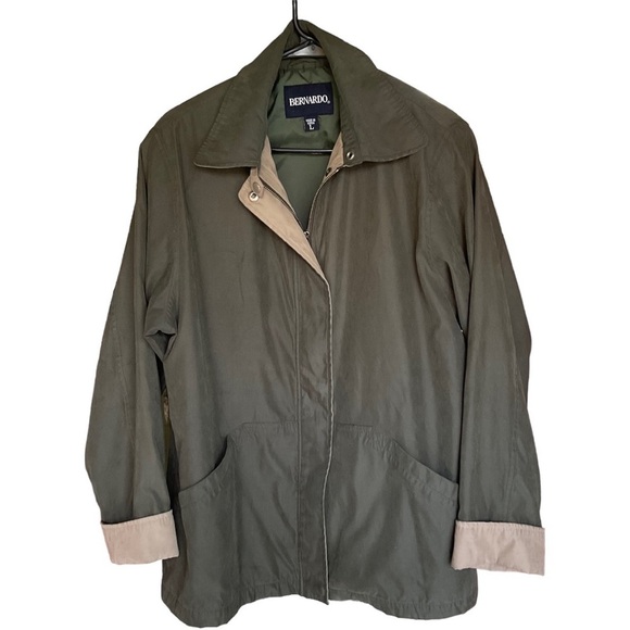 BERNARDO WOMENS PARKA JACKET SIZE L - Picture 1 of 8